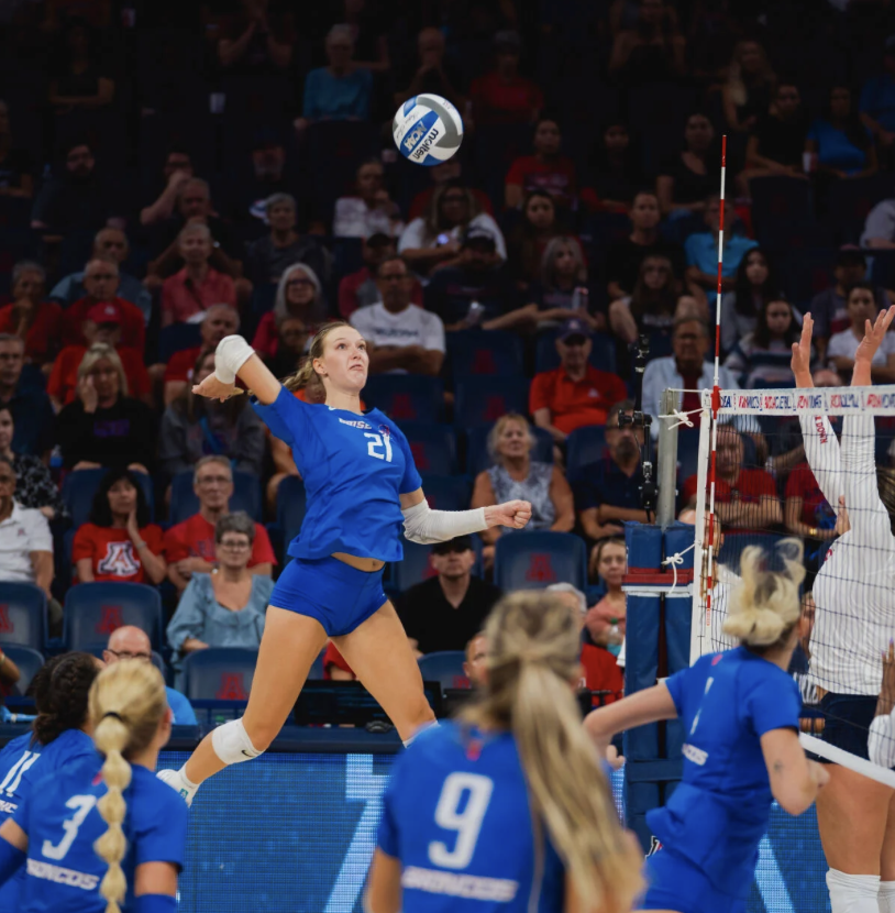 Boise State athlete in action